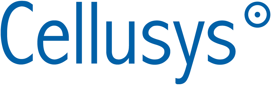 The image shows the Cellusys logo in blue text.